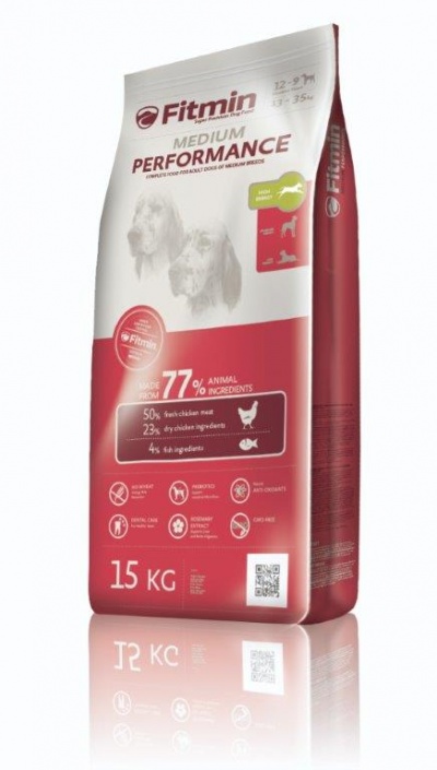 Perros. FITMIN MEDIUM PERFORMANCE