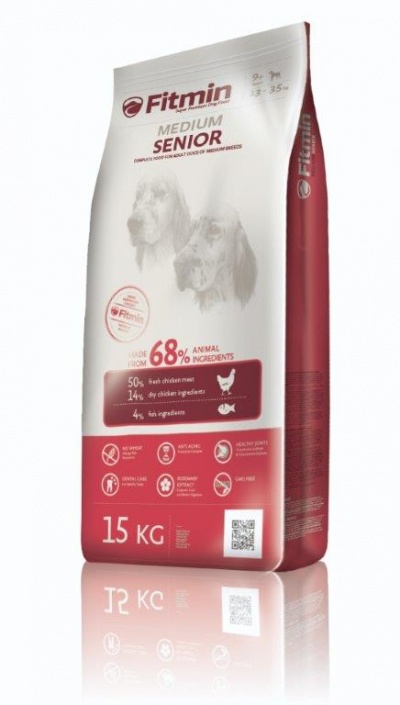 Perros. FITMIN MEDIUM SENIOR